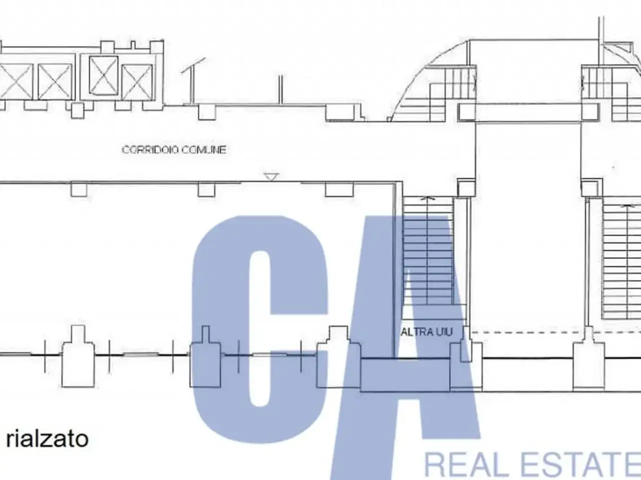Ufficio in Via Schievano Enrico, Milano, {3} - Planimetria 1