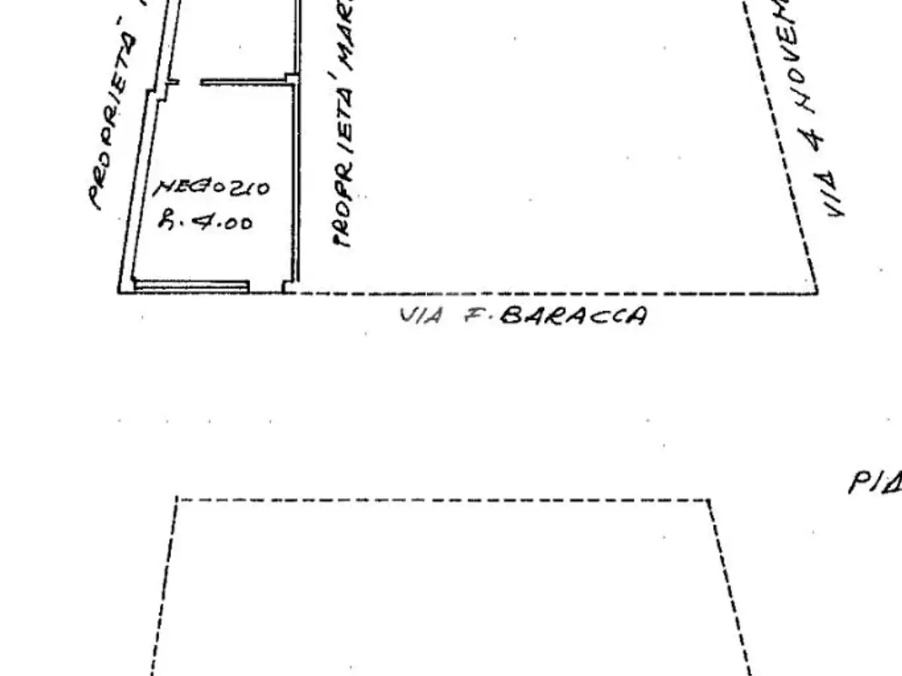 Negozio in Via Baracca 43, Cameri, {3} - Planimetria 1
