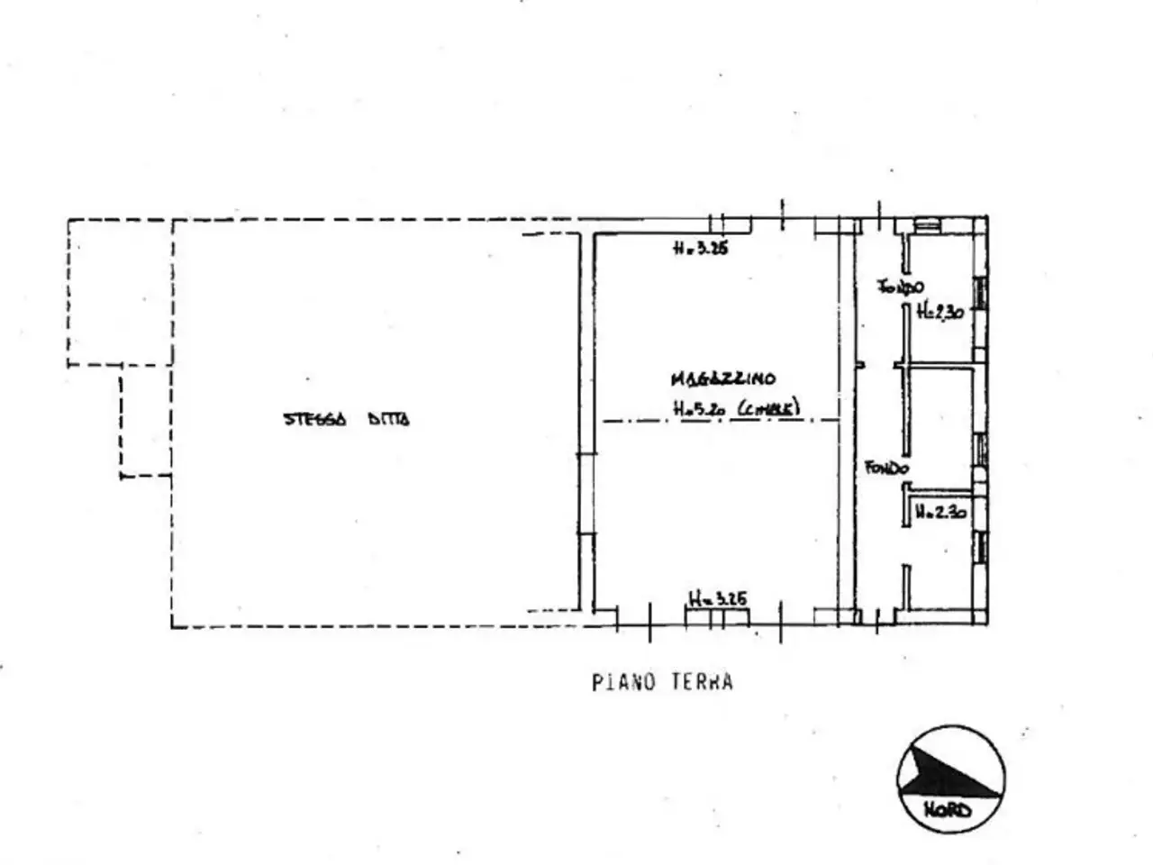 Magazzino in Via Sant'Agnese 24, Citta' Di Castello, {3} - Planimetria 1