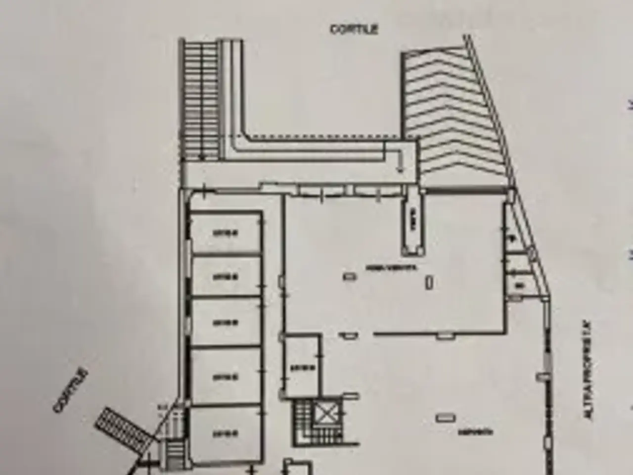 Negozio in Via Padula, Casoria, {3} - Planimetria 1
