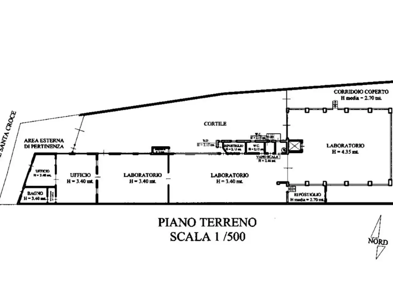 Capannone in Strada Regione Croce 6, Biella, {3} - Planimetria 1