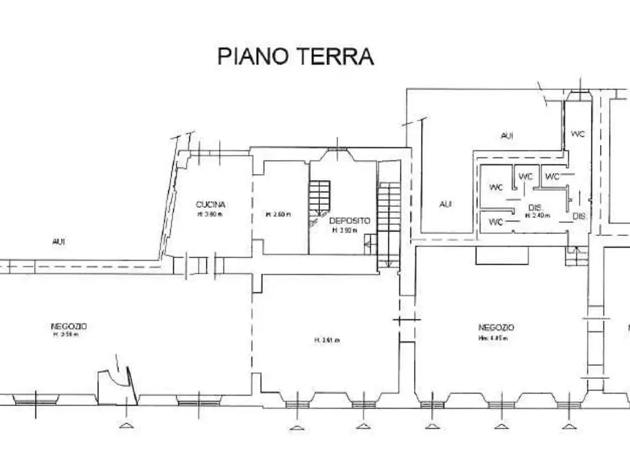 Ristorante in Via Varesina, Como, {3} - Planimetria 1
