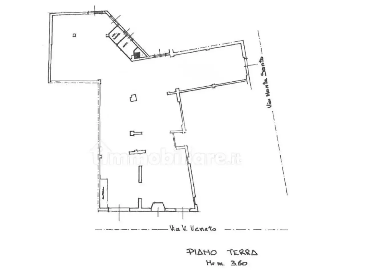 Negozio in Viale Vittorio Veneto, Forli', {3} - Planimetria 1