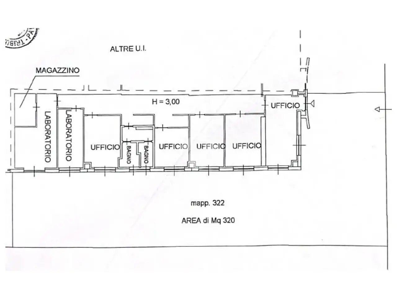 Capannone in Via Europa 6, Casanova Lonati, {3} - Planimetria 1