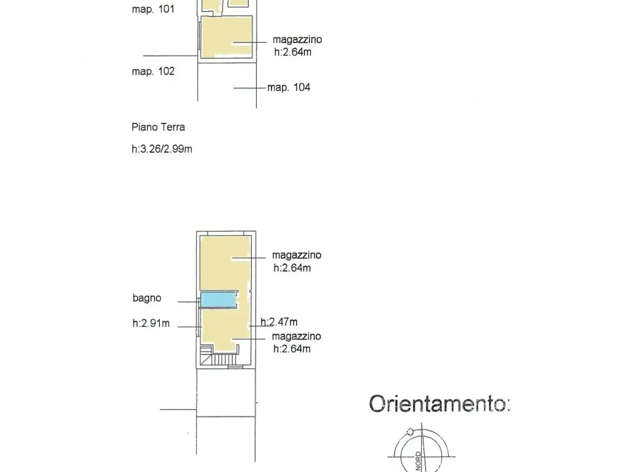 Capannone in Via Sarzanese 457, Lucca, {3} - Planimetria 1