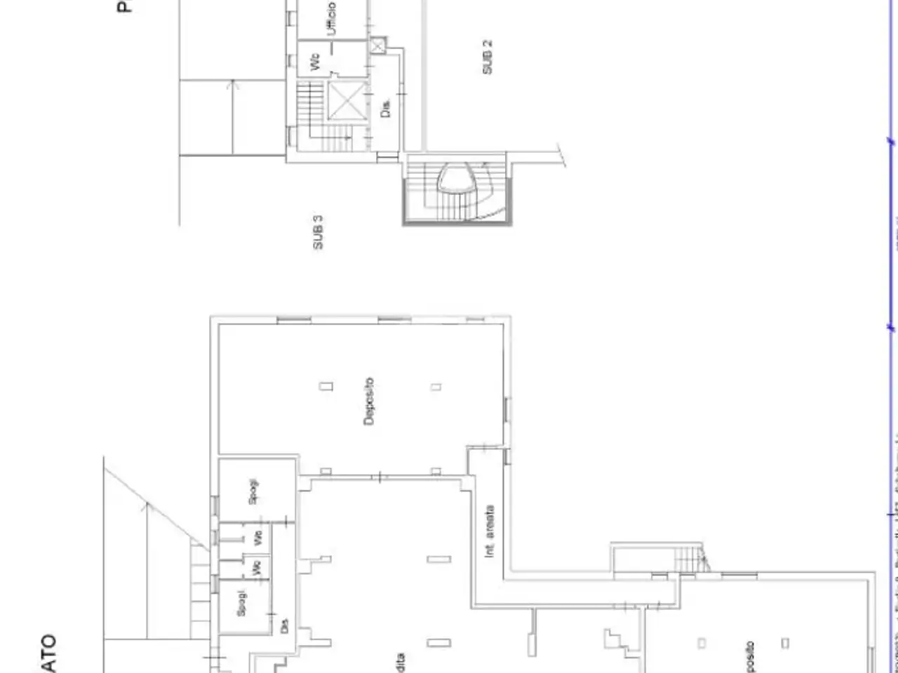 Negozio in Via Cuneo, Borgo San Dalmazzo, {3} - Planimetria 1