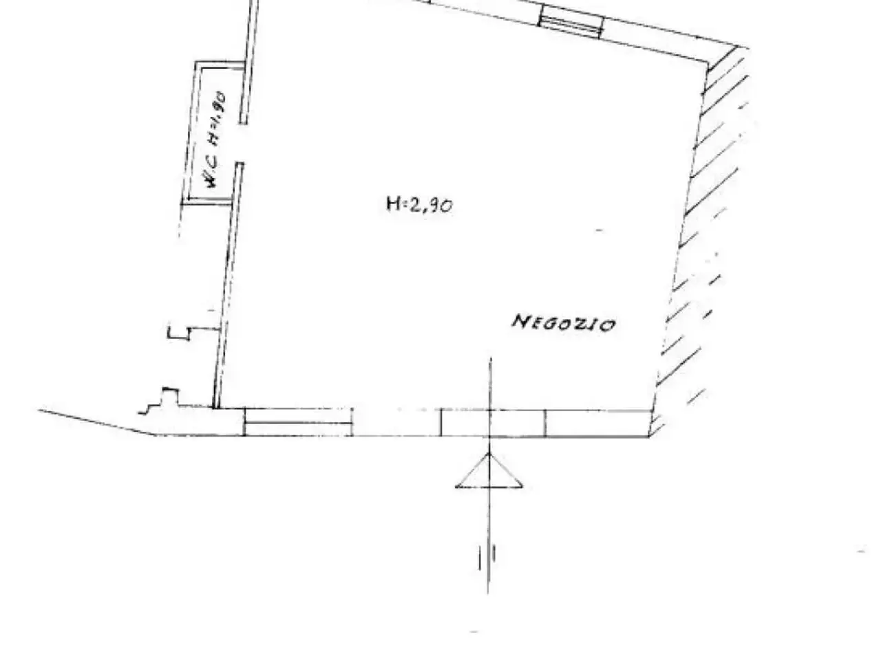 Negozio in vendita, Corso Roma 113, Lanciano - Planimetria 1