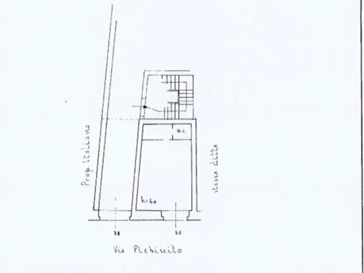 Negozio in Via Plebiscito 36, Catania, {3} - Planimetria 1