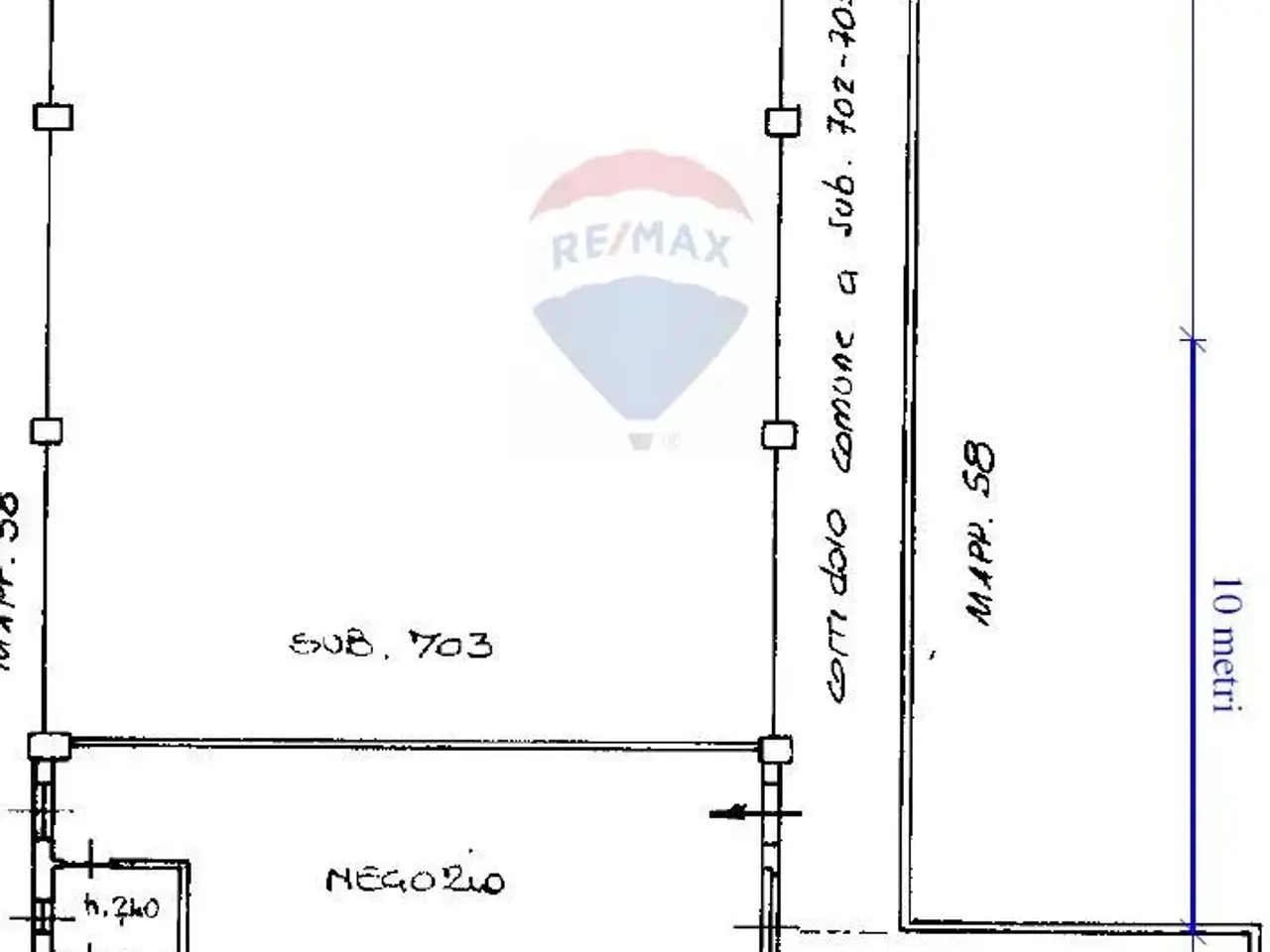 Negozio in Via a. Moro 121, San Donato Milanese, {3} - Planimetria 1