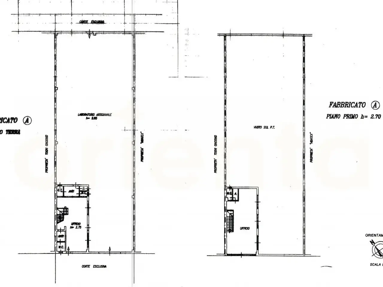 Capannone in Via Segalina, Montichiari, {3} - Planimetria 1