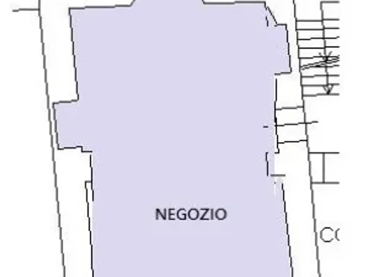 Negozio in Via Pietro Mazza 65, Varzi, {3} - Planimetria 1
