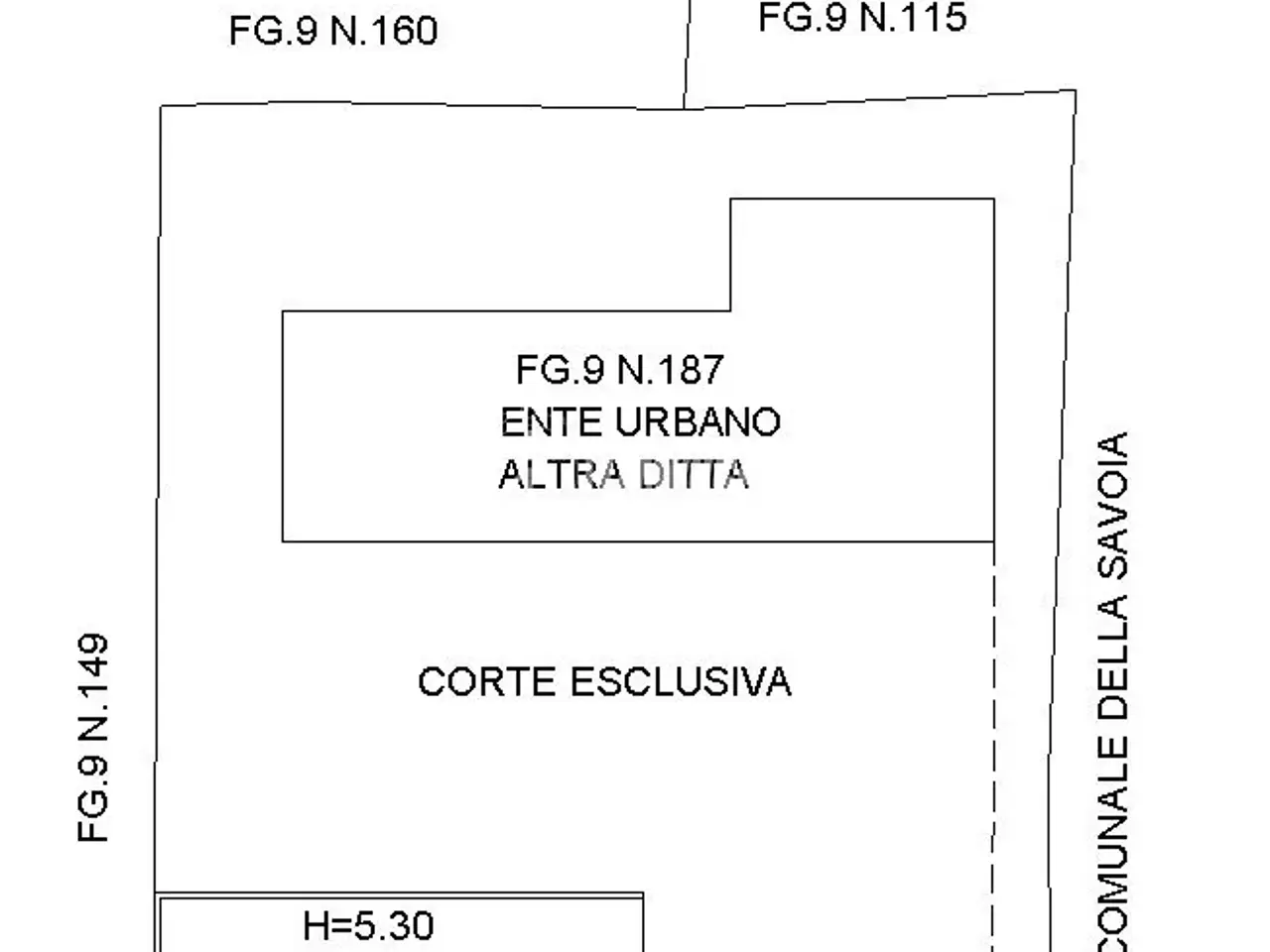 Capannone in Cascina Luisina, Vische, {3} - Planimetria 1