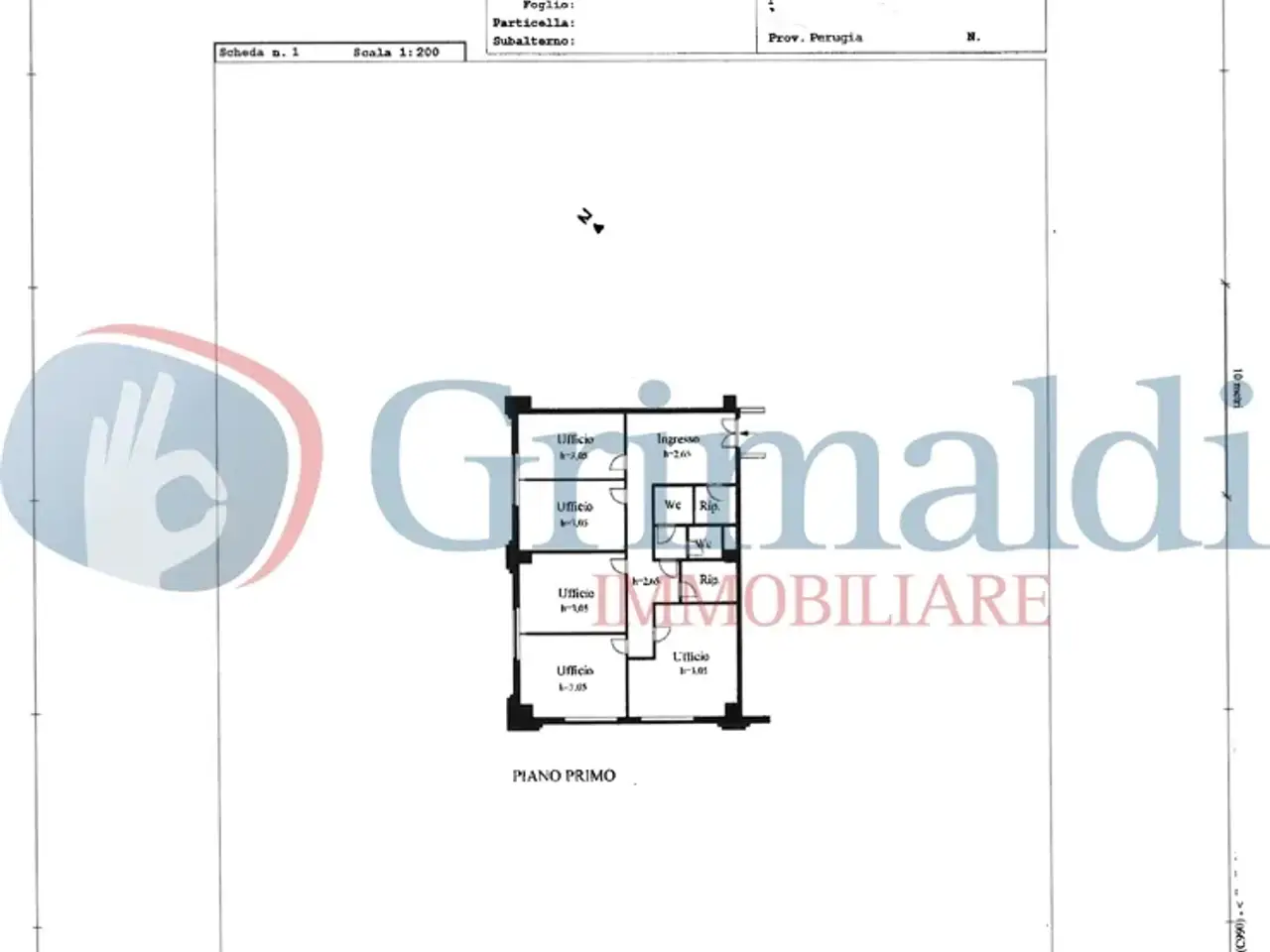 Ufficio in , Corciano, {3} - Planimetria 1