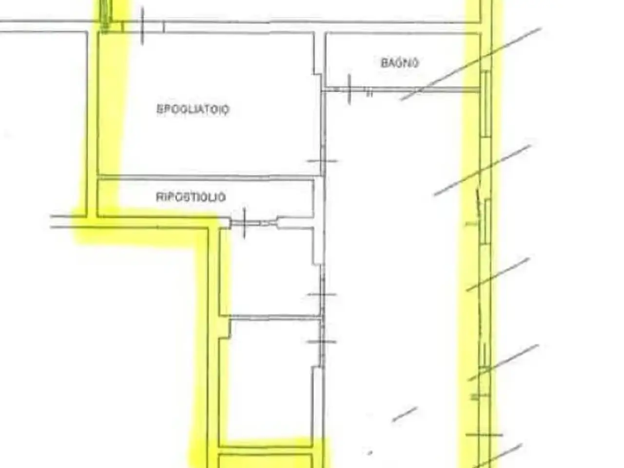 Negozio in Via Montalbano 133, Quarrata, {3} - Planimetria 1
