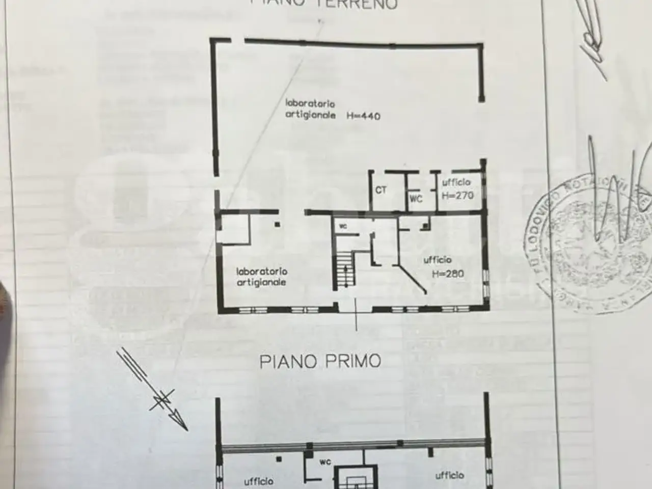Capannone in Via Cairoli 164, Gaglianico, {3} - Planimetria 1