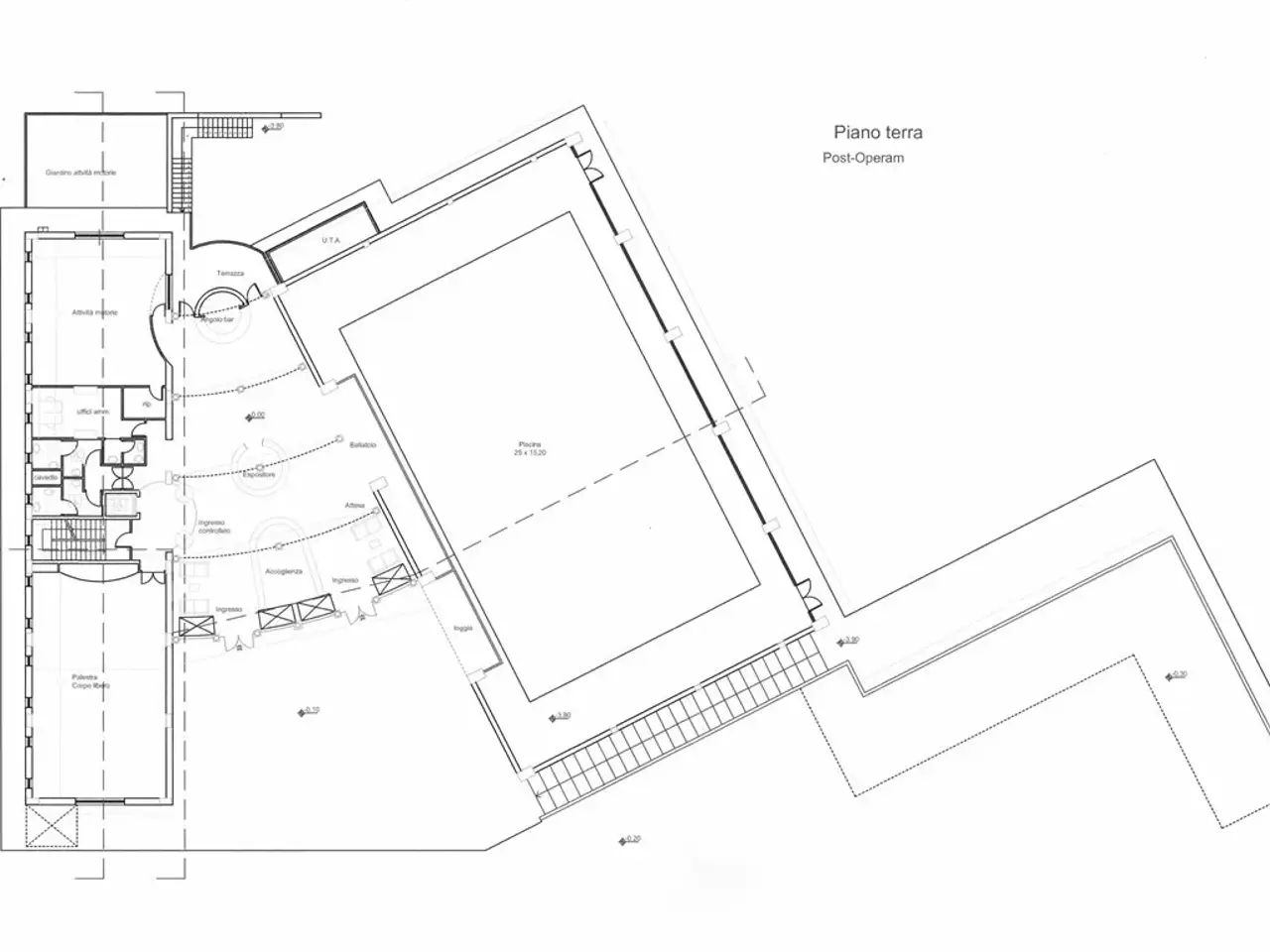 Palazzina commerciale in Via Filippo Tommaso Marinetti, Fonte Nuova, {3} - Planimetria 1