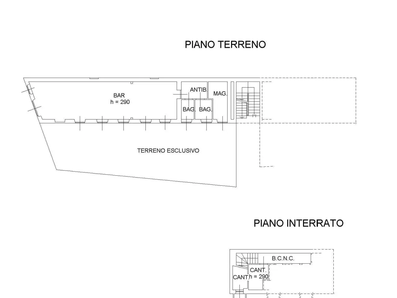 Negozio in , Borgo Ticino, {3} - Planimetria 1