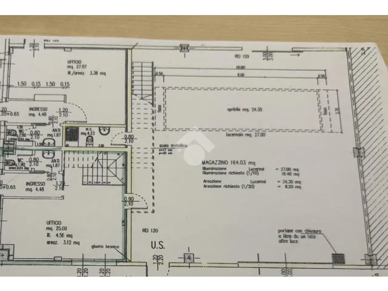 Capannone in Via Pra' di Risi 19, Zoppola, {3} - Planimetria 1