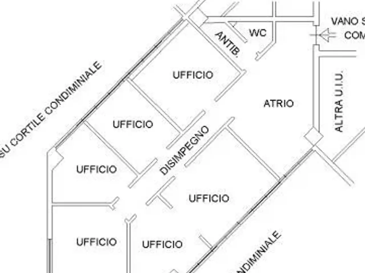Ufficio in Via Emilia Est 907, Modena, {3} - Planimetria 1