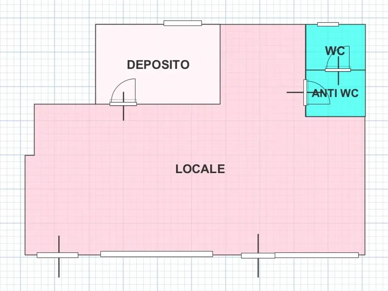 Palazzina commerciale in Via Don Riccardo Lotti 4, Andria, {3} - Planimetria 1