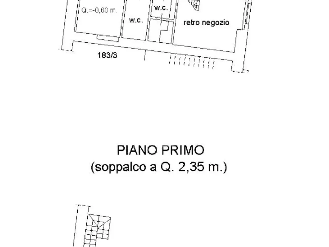Negozio in Via Pascoli 66, Cassino, {3} - Planimetria 1