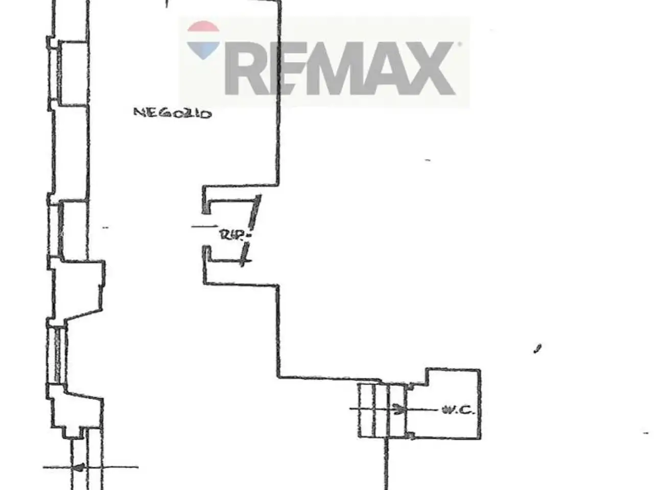 Negozio in Via Benedetto Cairoli 30, Foligno, {3} - Planimetria 1