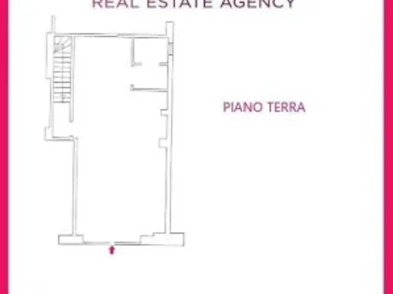 Negozio in Via Baldo degli Ubaldi, Roma, {3} - Planimetria 1