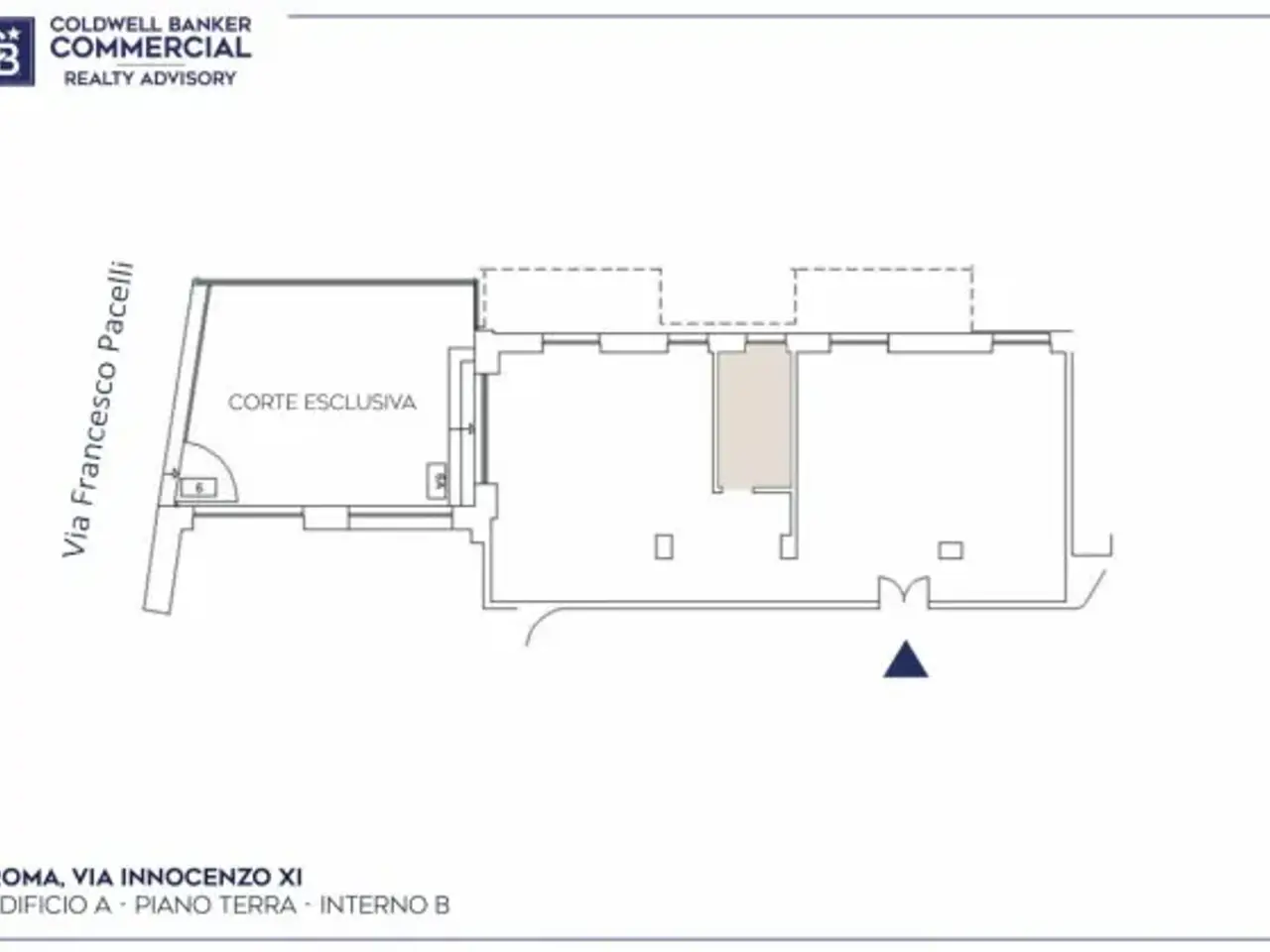Ufficio in Via Innocenzo XI, Roma, {3} - Planimetria 1