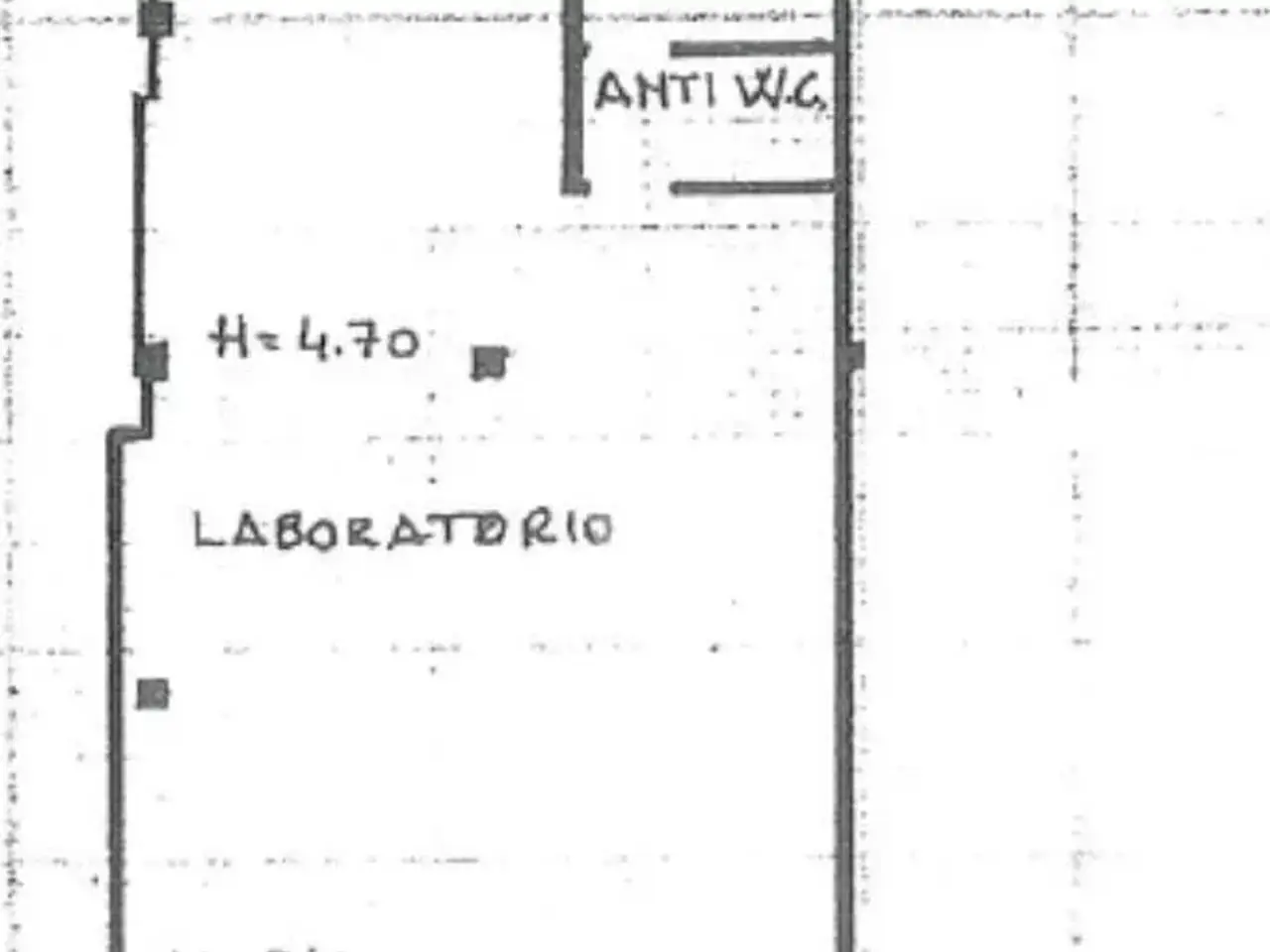 Laboratorio in Via Idris Ricci 58, Copparo, {3} - Planimetria 1