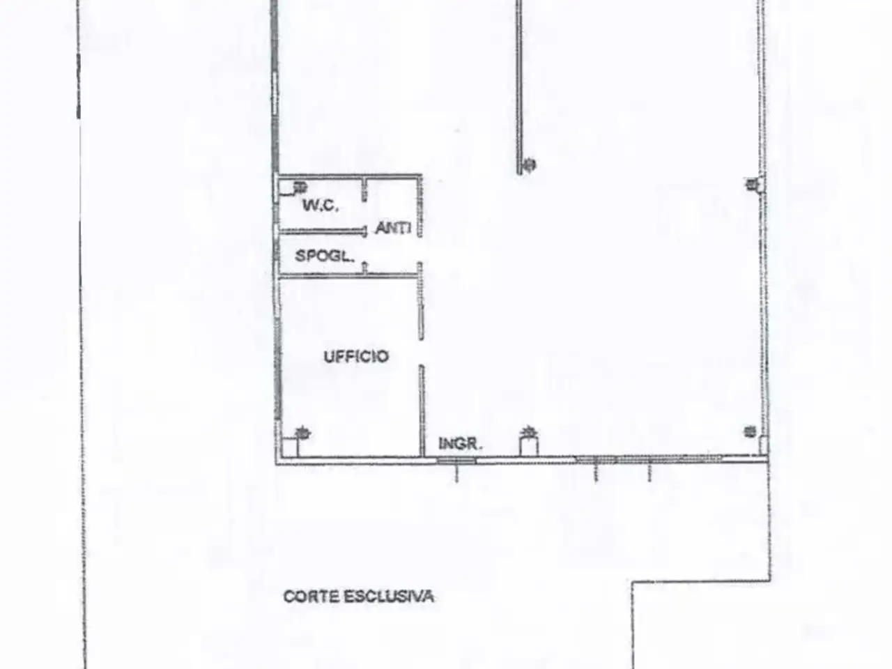 Capannone in , Porto Viro, {3} - Planimetria 1