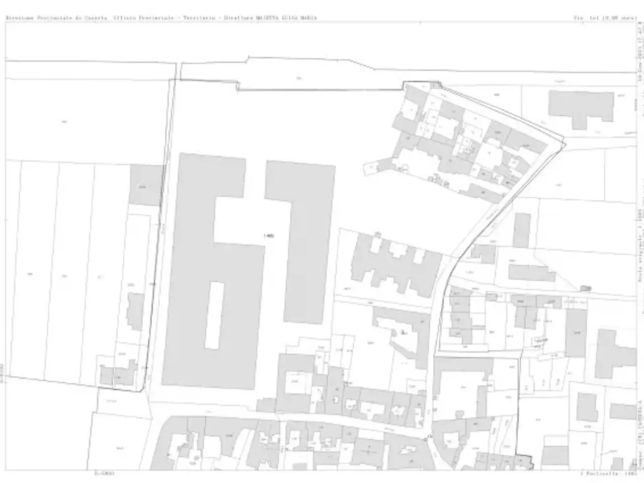 Ufficio in Via Maggiore Salvatore Arena Snc, Caserta, {3} - Planimetria 1