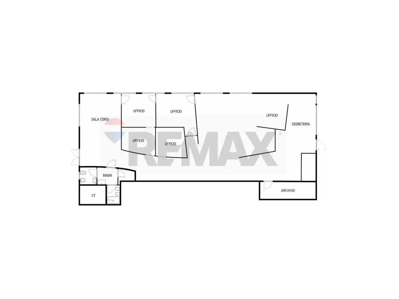 Ufficio in Via Bolzano 5, Torri Di Quartesolo, {3} - Planimetria 1