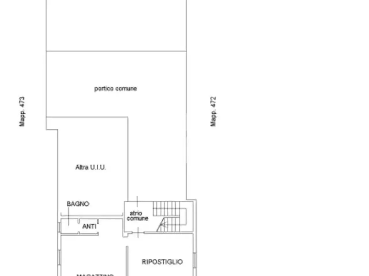 Magazzino in Via Francesca Edera De Giovanni 25, Bologna, {3} - Planimetria 1