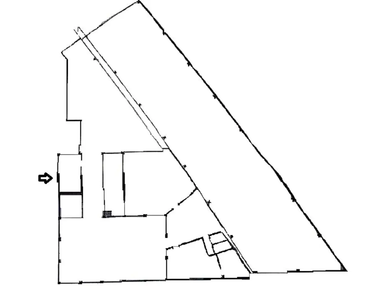 Capannone in Via Achille Grandi 7, San Donato Milanese, {3} - Planimetria 1