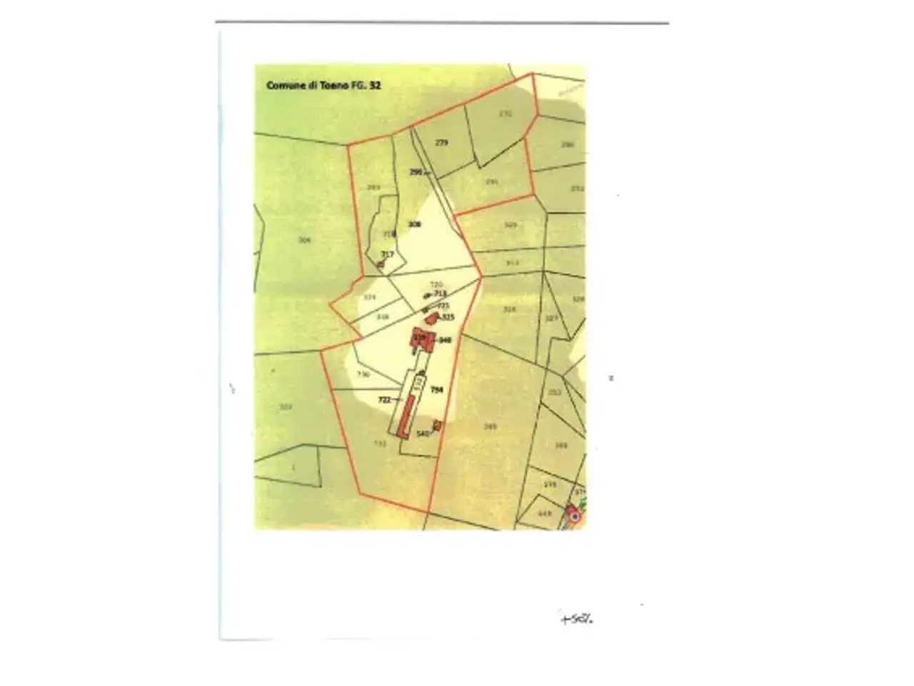 Agriturismo in Via Ponte Dolo, Toano, {3} - Planimetria 1
