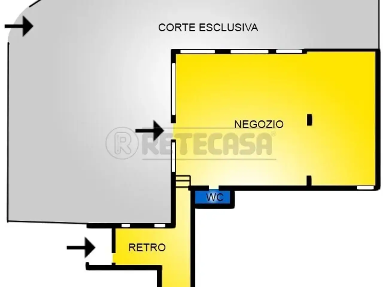 Palazzina commerciale in Viale della Pace 169, Vicenza, {3} - Planimetria 1