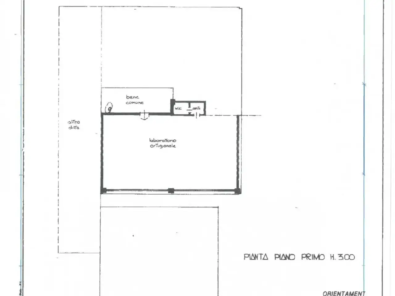 Laboratorio in Via Pitagora, Rubano, {3} - Planimetria 1