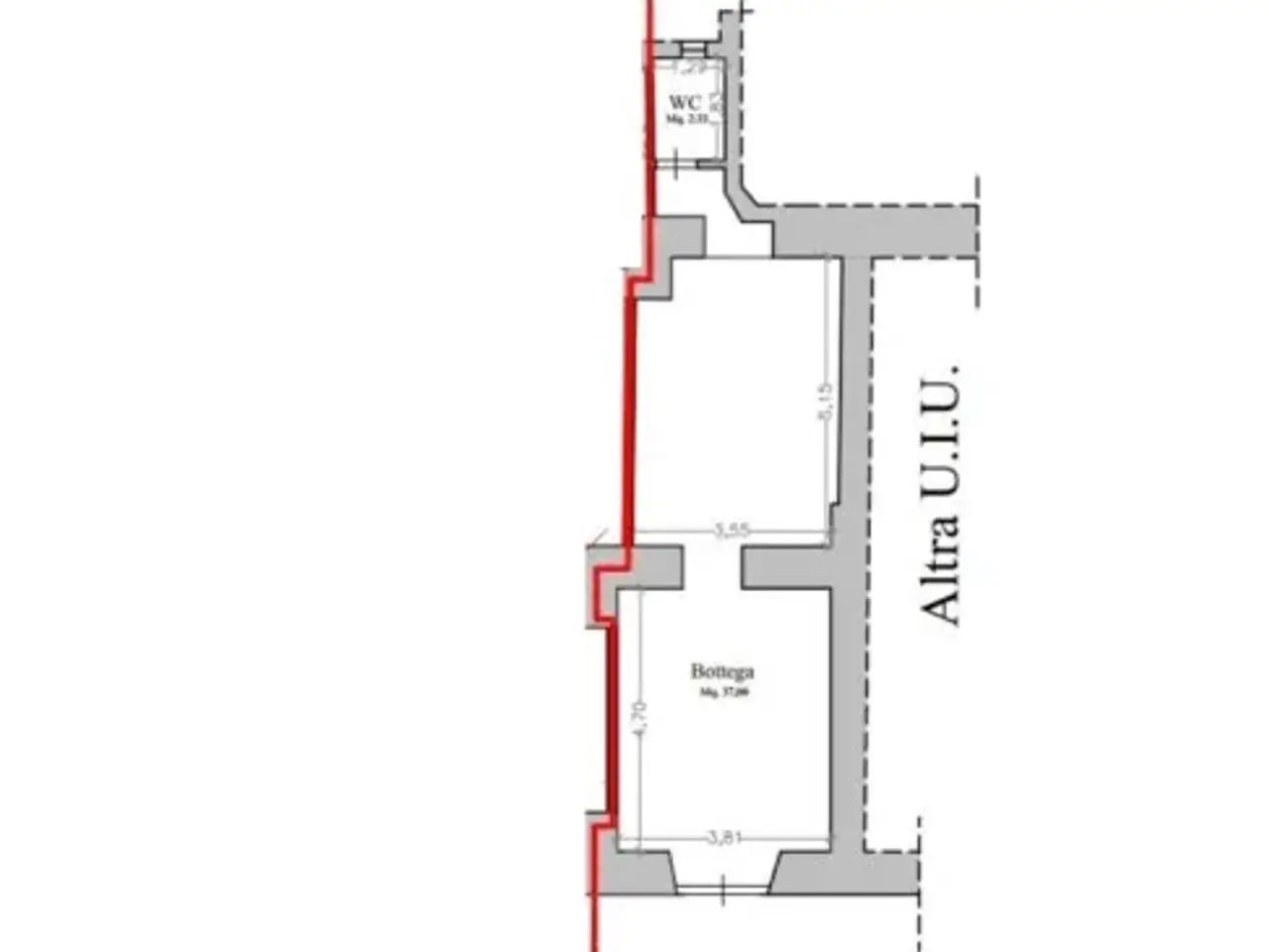 Negozio in Via Tommaso Cannizzaro 152, Messina, {3} - Planimetria 1
