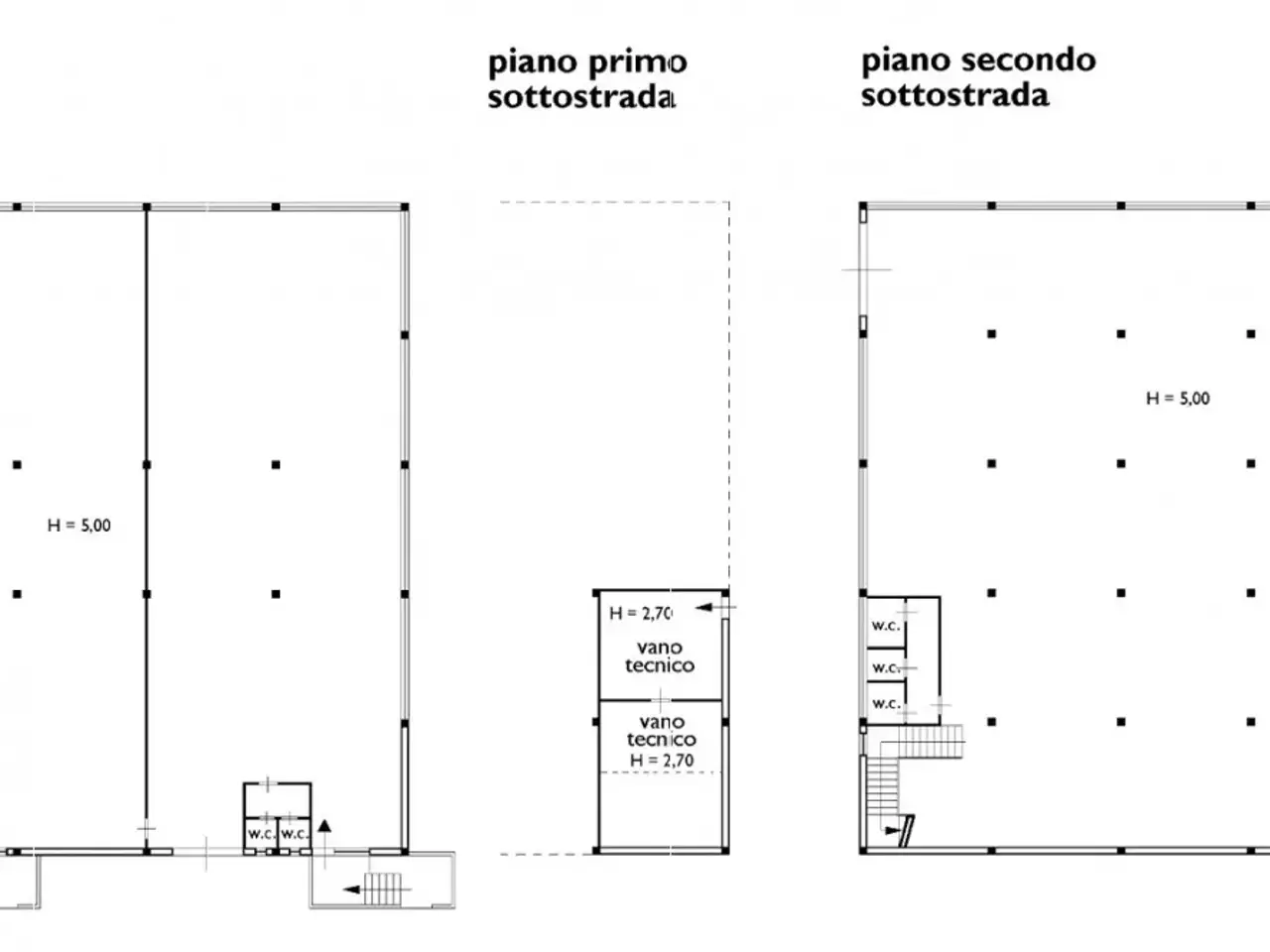Capannone in Via Tombesi, Ancona, {3} - Planimetria 1