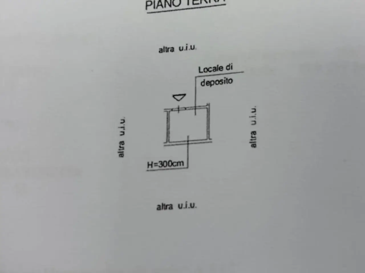 Magazzino in Via del Seminario, Livorno, {3} - Planimetria 1