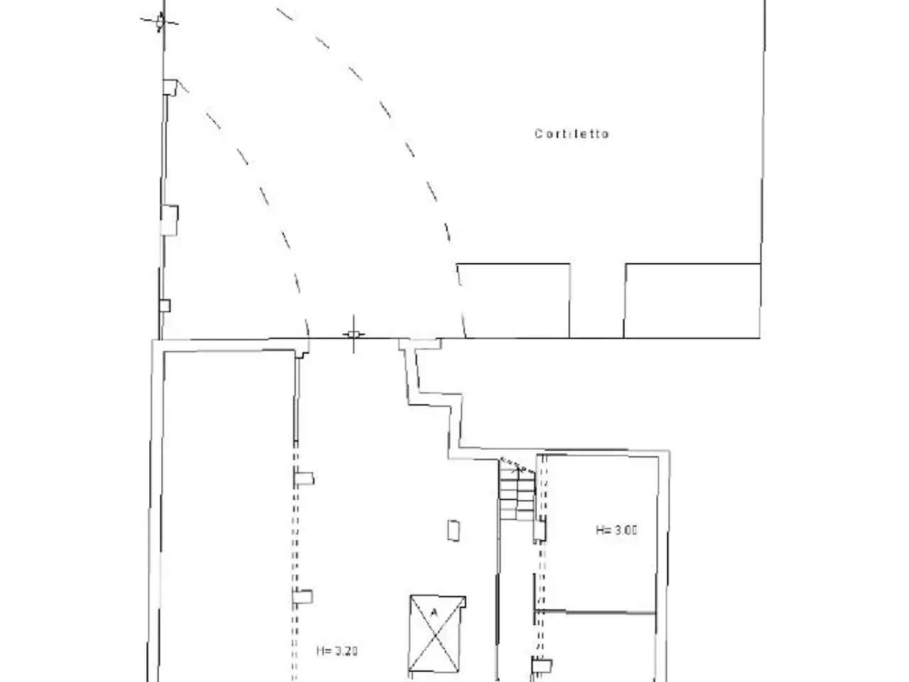 Magazzino in Via Lunga, Firenze, {3} - Planimetria 1