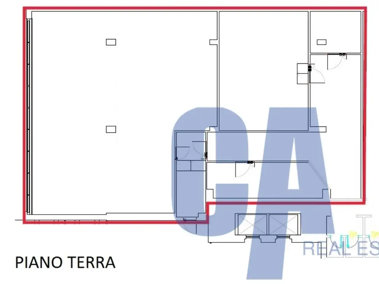 Ufficio in Via Milano, Cassina De' Pecchi, {3} - Planimetria 1