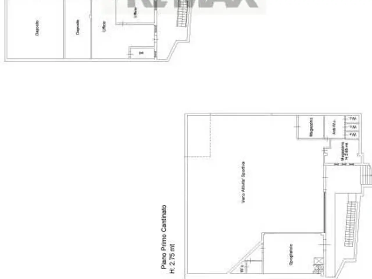Negozio in Via Giotto 45, Palermo, {3} - Planimetria 1