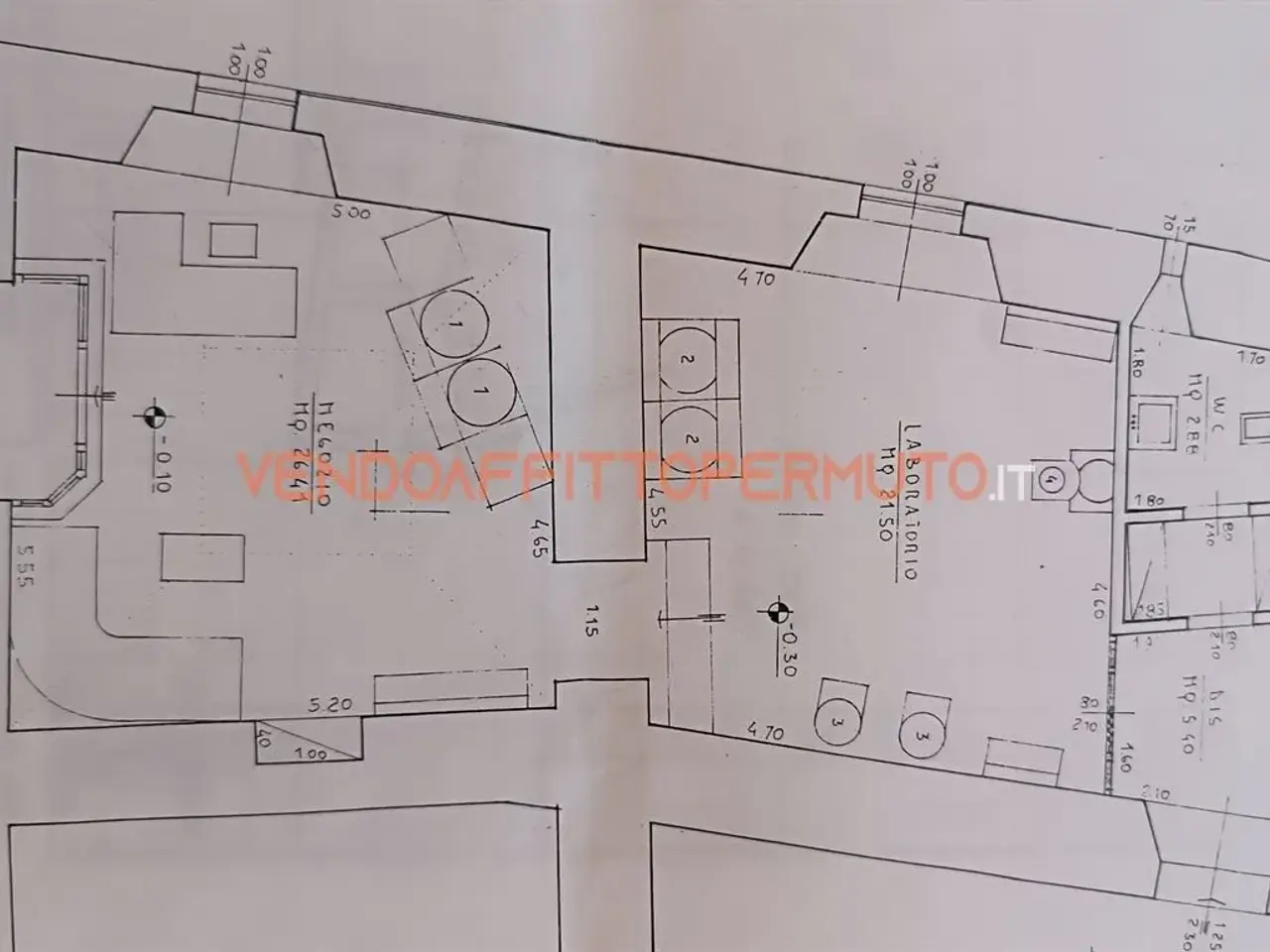 Negozio in Piazza Locatelli, Carobbio Degli Angeli, {3} - Planimetria 1