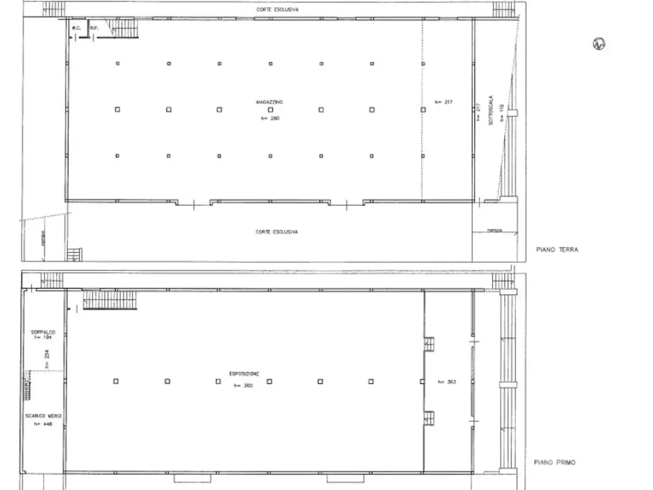 Negozio in Via G. Mazzini 46, Bagnoli Di Sopra, {3} - Planimetria 1