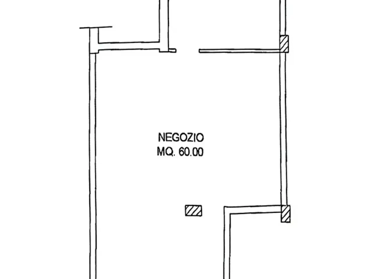 Negozio in Via Due Giugno 49, Fonte Nuova, {3} - Planimetria 1