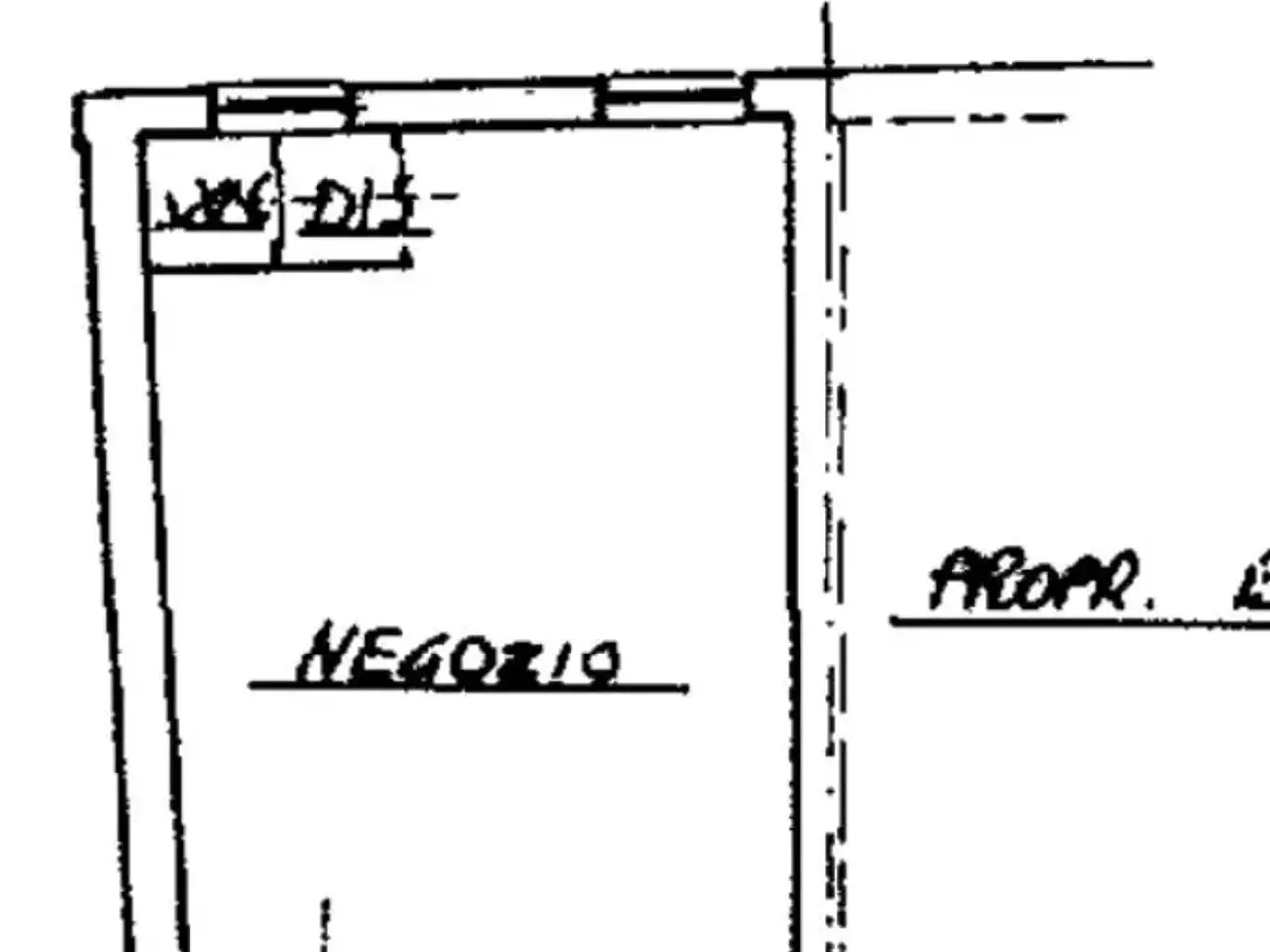 Negozio in Via Angelo Sismonda 13, Cirie', {3} - Planimetria 1