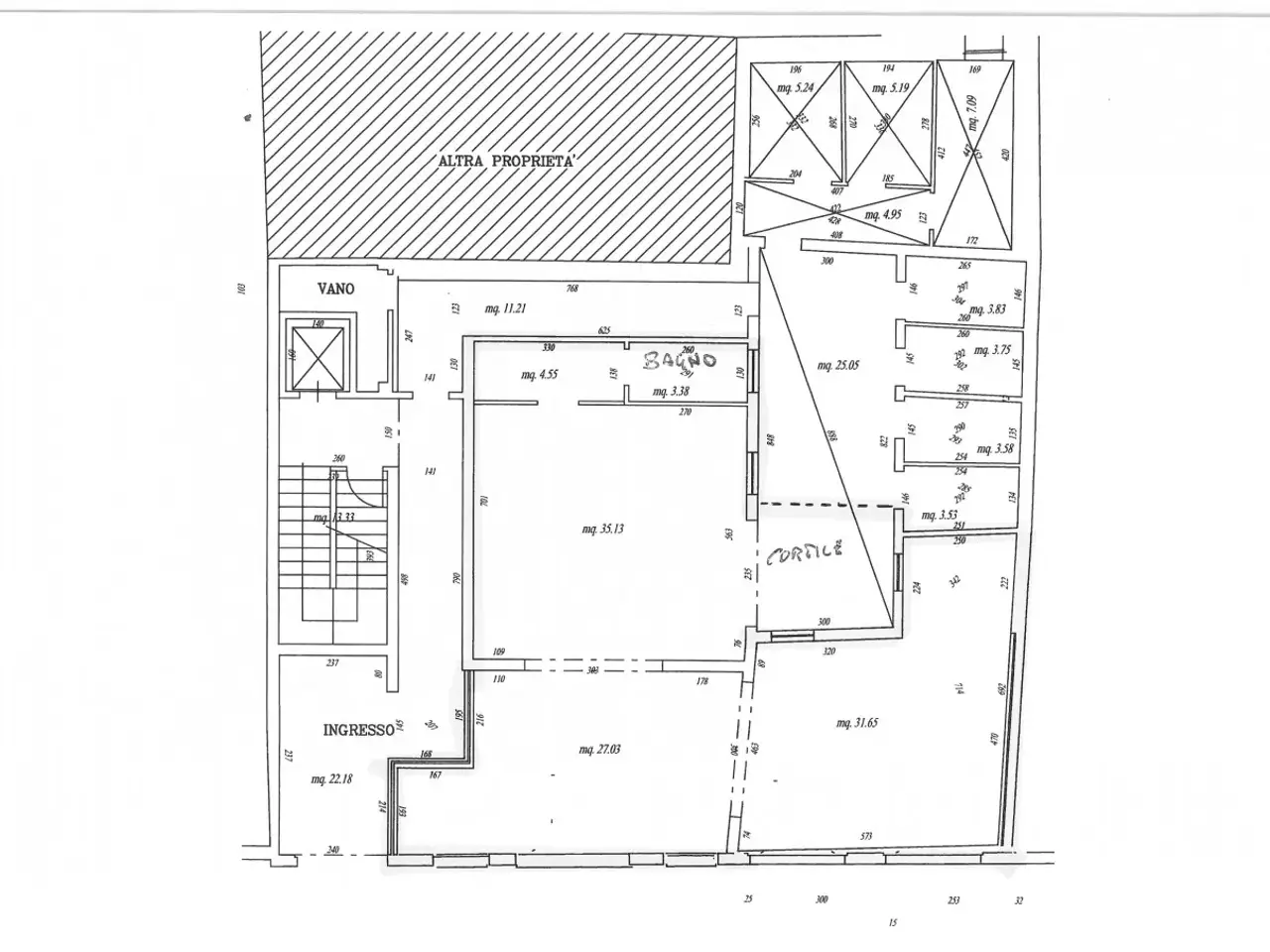 Negozio in Via Roma, Mirandola, {3} - Planimetria 1