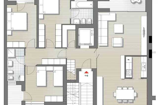 main planimetry real estate image