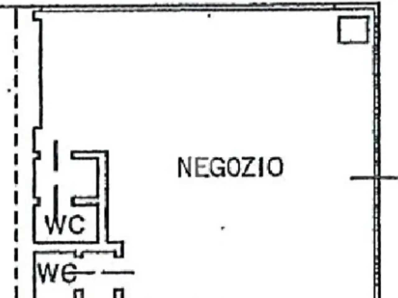 Negozio in Via Palma Il Vecchio, Bergamo, {3} - Planimetria 1
